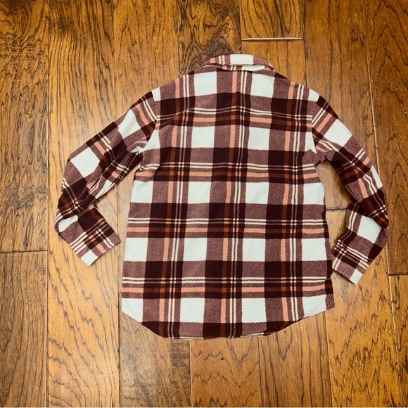 Eddie Bauer women’s micro fleece button up shirt - Picture 2 of 7